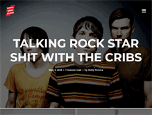 Tablet Screenshot of casualbandblogger.com